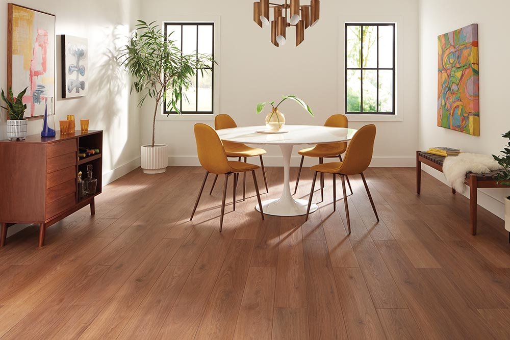 Dining Room Luxury Vinyl Plank LVP -  Fairbanks CarpetsPlus in Fairbanks, AK